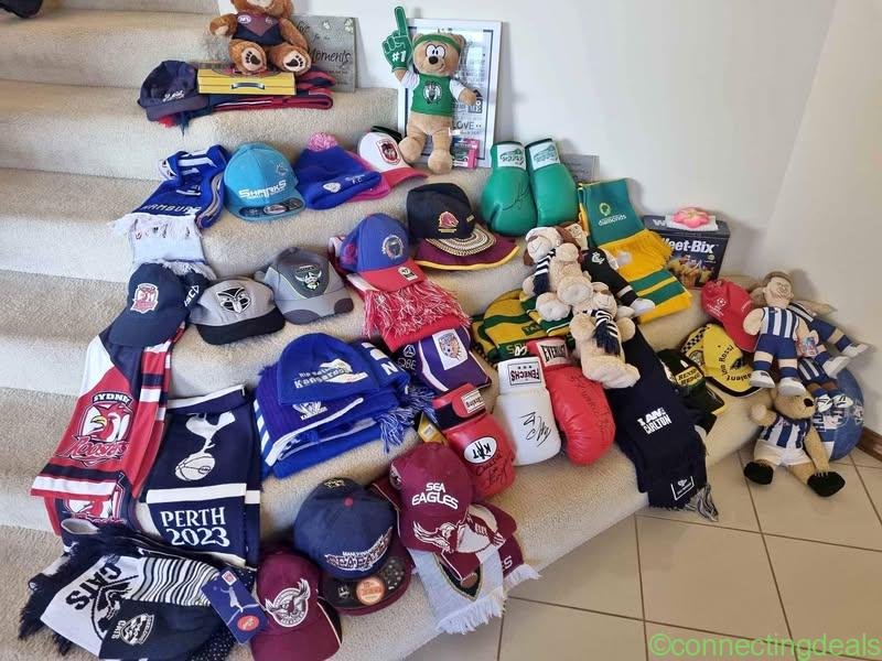 Sporting shirts rugby jerseys afl guernseys and memorabilia many different teams
