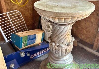 Garden stand pillar column