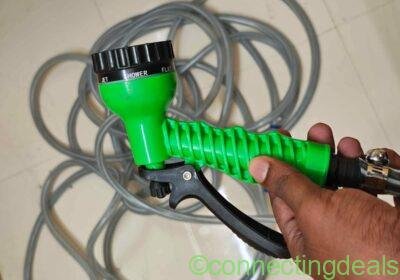 Garden hose 15Meter with different nozzle