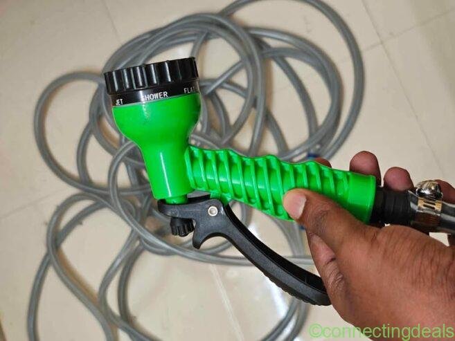 Garden hose 15Meter with different nozzle