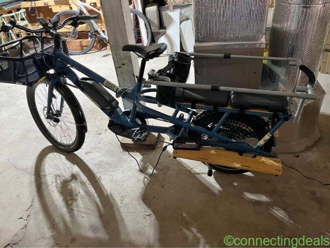 PENDING Like New 2021 Yuba Spicy Curry Bosch ECargo Bike 824 Miles Loaded w Extras!
