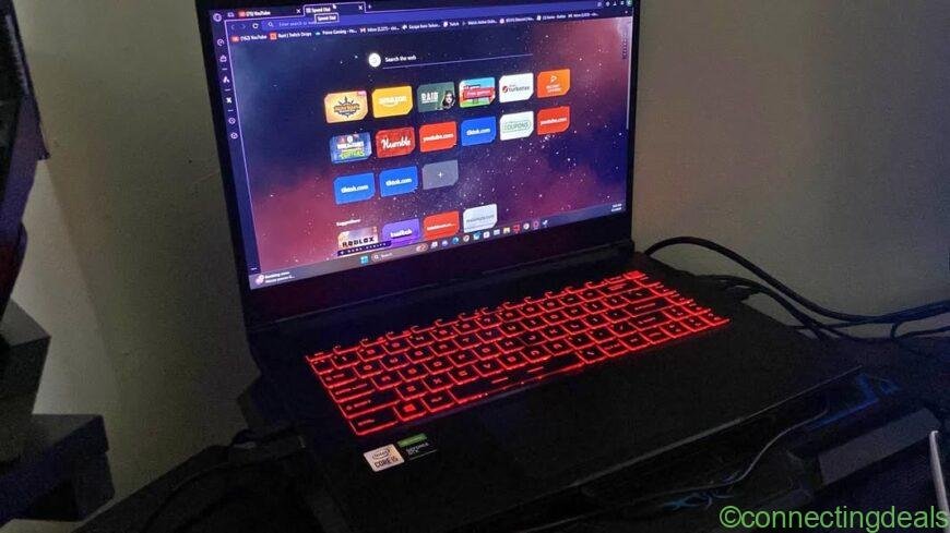 MSI gaming laptop