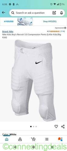 Sports kids compression pants football