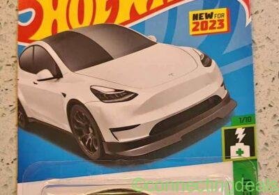 Tesla toy cars.