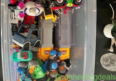 Lots of cars and trucks
