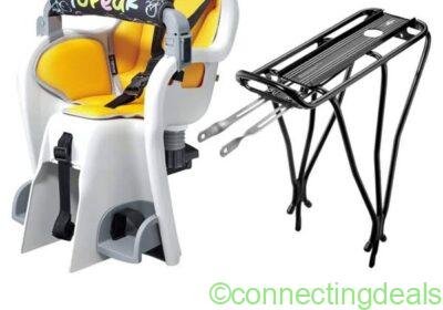 Topeak baby bike seat! Family fun!