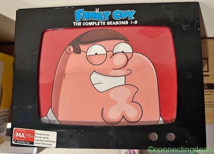 Family guy Dvd box set seasons 19