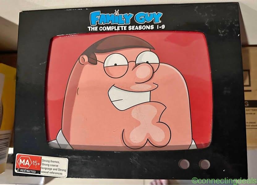 Family guy Dvd box set seasons 19