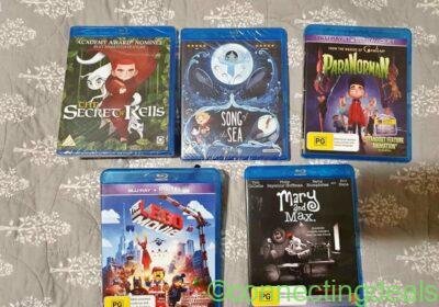 Animated Family Movies BluRay Like New or Sealed
