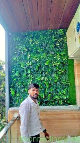Artificial garden in your balcony