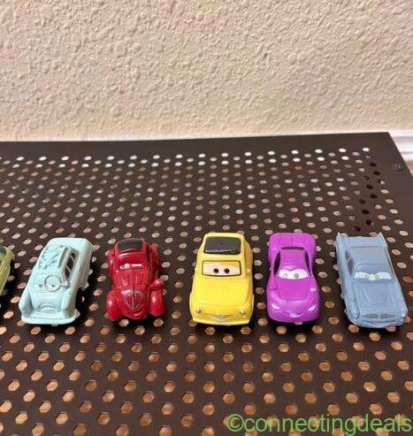 Mini Cars from Pixar Cars cartoon. 2″ each. Set of 8