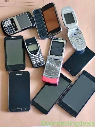 Cellulaires Lot of mobile phones Telephone Nokia Motorola Samsung