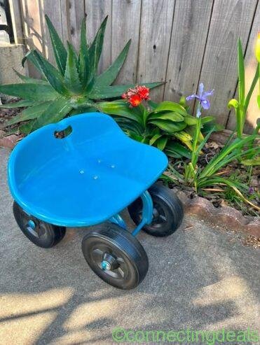 Swivel Garden seat for weeding