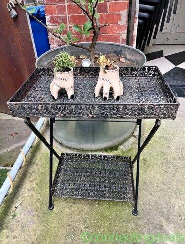 Metal garden stand collapsable multiple available