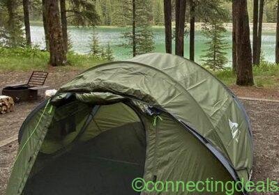 46 Person Pop Up Tent NEW Waterproof Family Tent with Rainfly, Automatic Setup Camping Tent