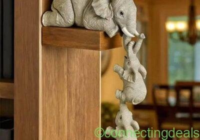 Beautiful Elephant Family Showpiece