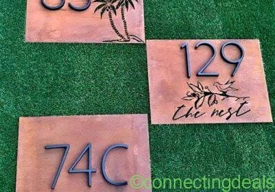 Free House numbers, Address numbers Metal or acrylic Limit 2digitbuyer