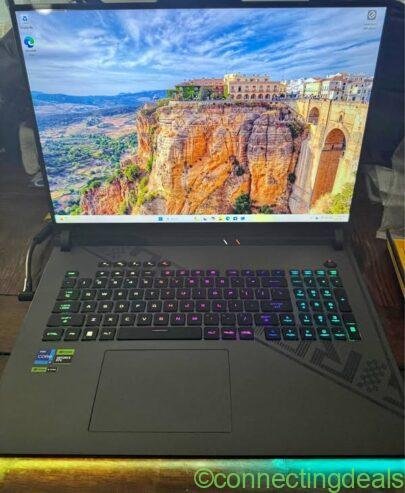 ASUS ROG Strix 18″ laptop RTX 4080 i913980HX RTX 1tb ssd Win 11 Pro