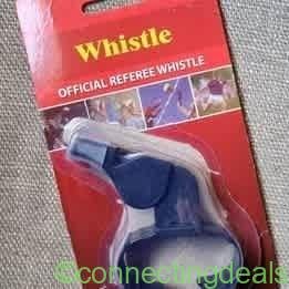 Sports whistle finger grip type. Pick up Norwood