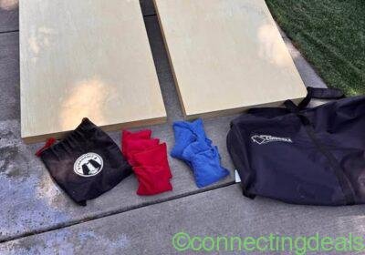 Go Sports Wood Cornhole Game