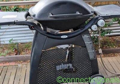 WEBER Family Q NG natural gas BBQ hardly used! Cost over 900 PICK UP BRIGHTON EAST
