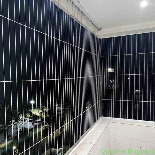 Balcony indivisible grill, sports practice nets