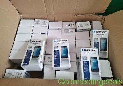 Joblot brand new mobile phones with boxes 140 piece all for PS2520 read discription