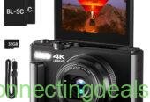 4K Digital Camera for Photography