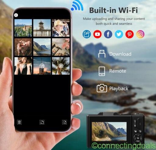 4K Digital Camera for Photography