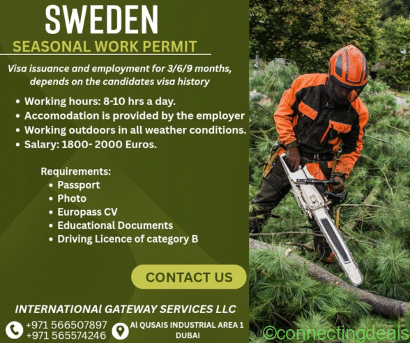 Seasonal Jobs Sweden