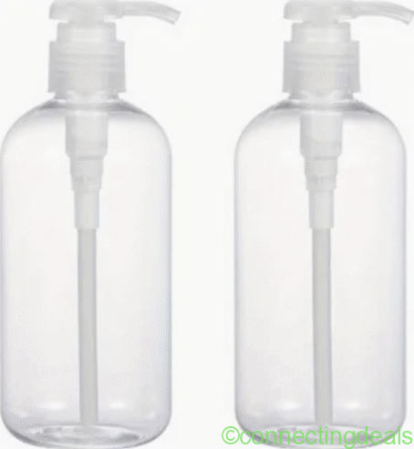 Round Plastic Hand Wash Bottle