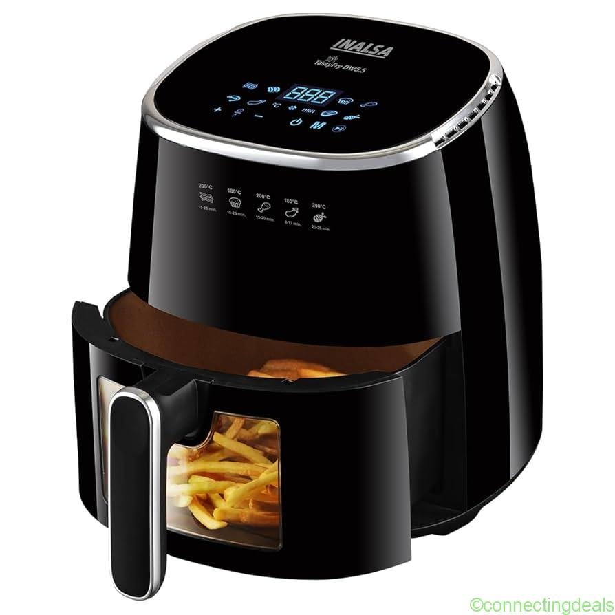 INALSA Air Fryer 5.5 Ltr