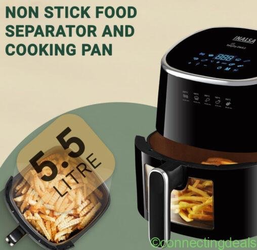 INALSA Air Fryer 5.5 Ltr