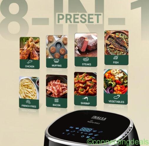 INALSA Air Fryer 5.5 Ltr