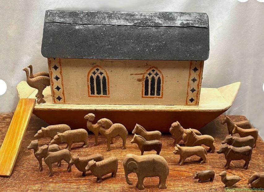 Antique War Relief Toy Works