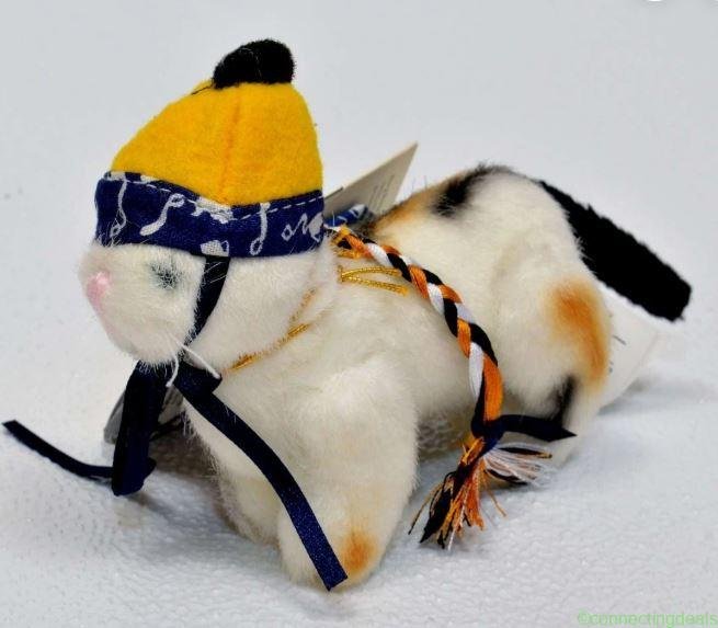 NABCO Purlie the cat soft toy North American Bear