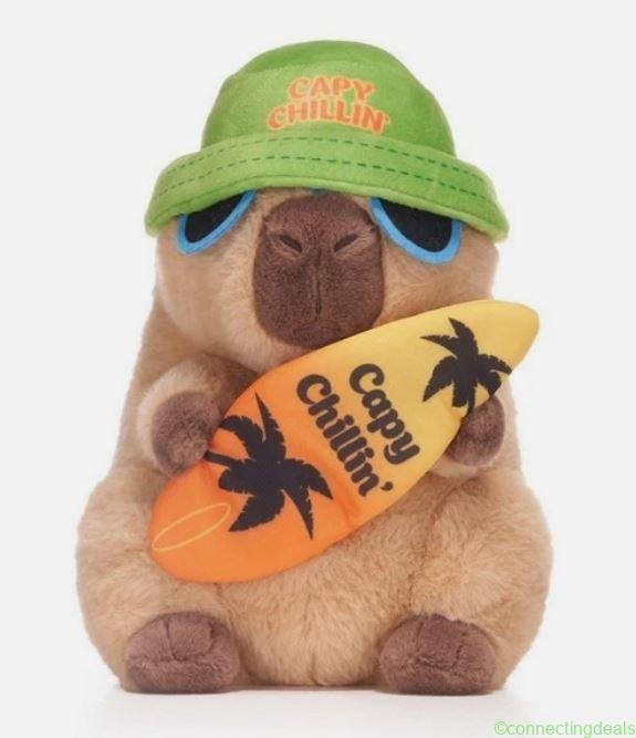NEW OFFICIAL 7.5″ CAPYBARA PLUSH