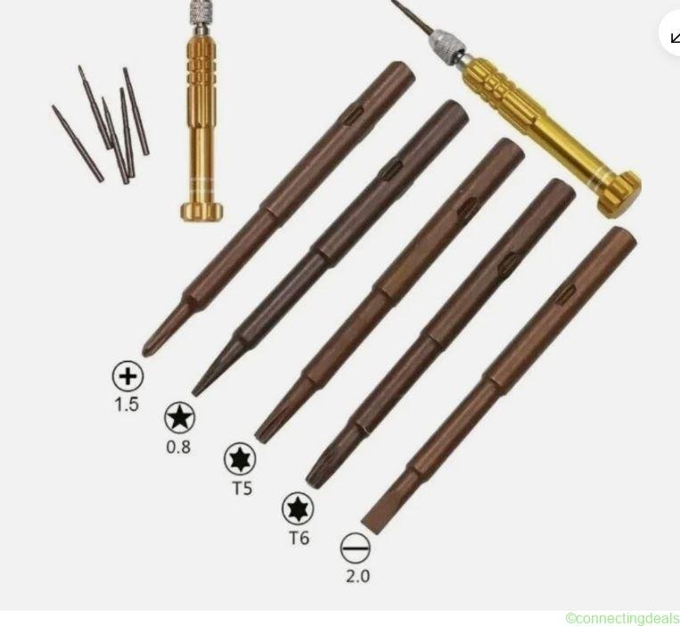 Mini Magnetic (5 In 1) Screwdriver Set For Laptop