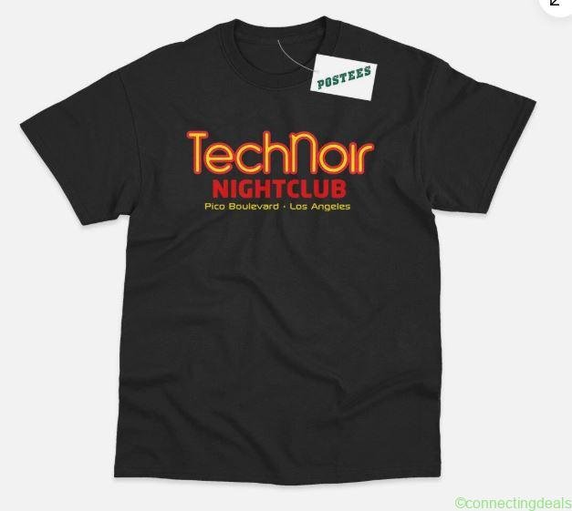 Tech Noir Nightclub Terminator Printed T-Shirt