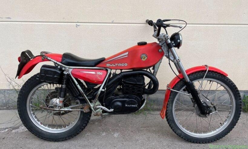 Vintage trials bike Bultaco Sherpa 350 from 1979