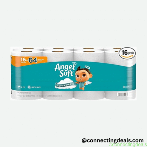 Angel Soft Toilet Paper – 16 Mega Rolls