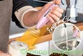 PowerLix Electric Milk Frother – Rose Pink