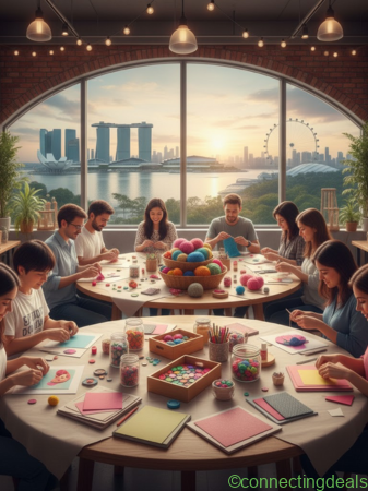 Creative Crafting Circles in Marina Bay Join Fun!