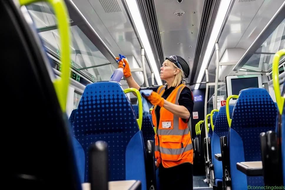 Train cleaning jobs