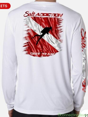 Salt Addiction t shirt long sleeve