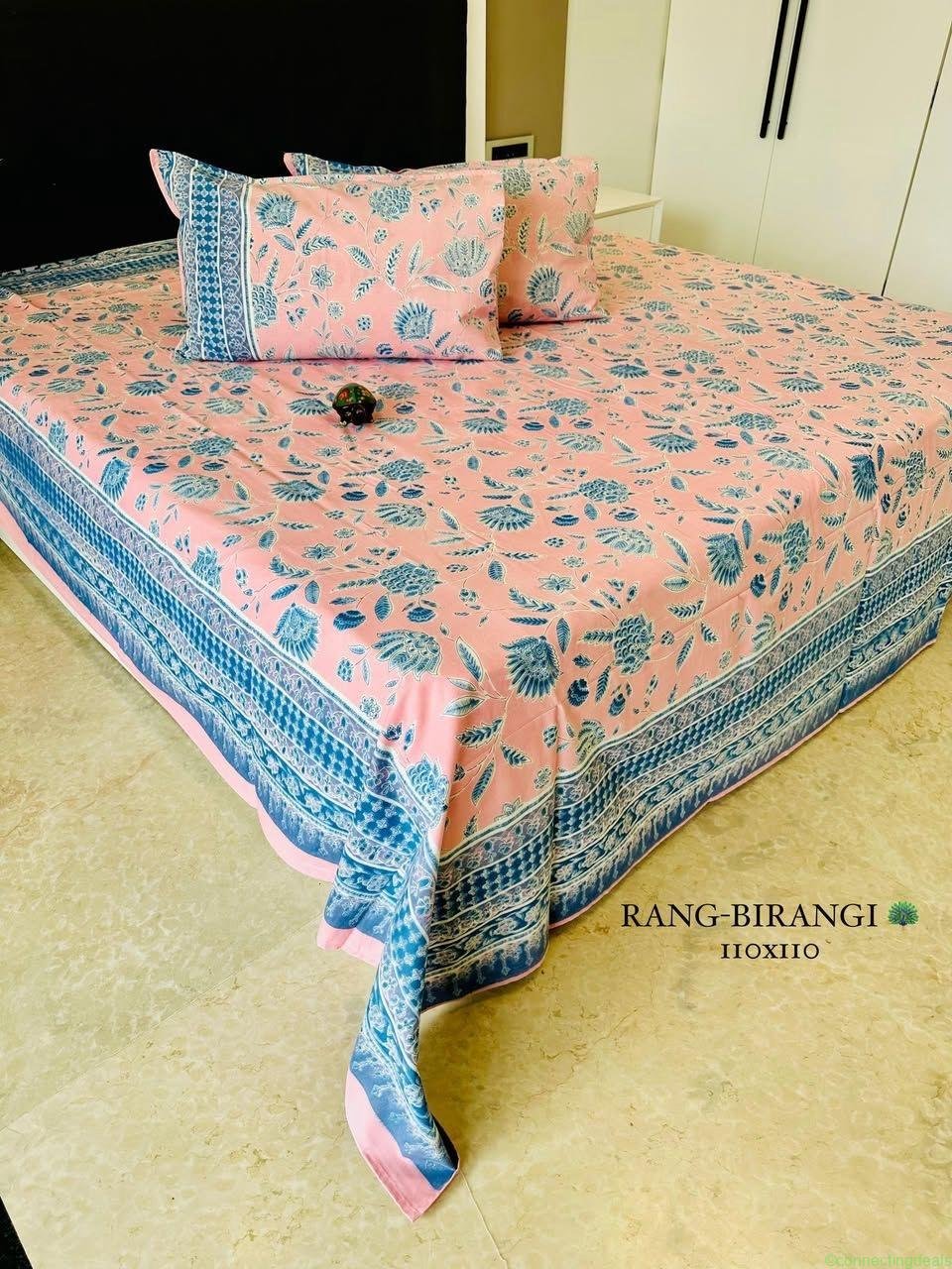 110 x 110 INCHES BEDSHEET