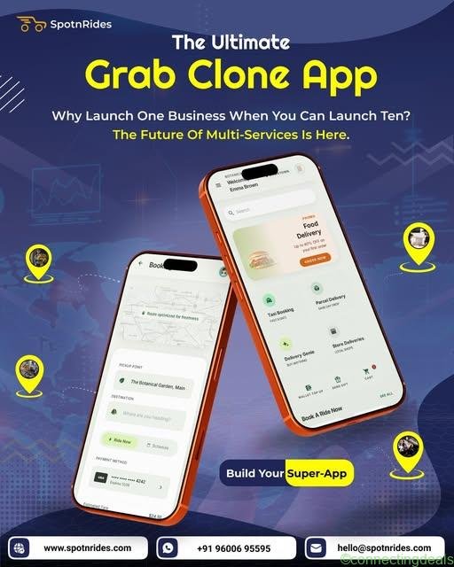Launch Your Scalable Grab Clone App