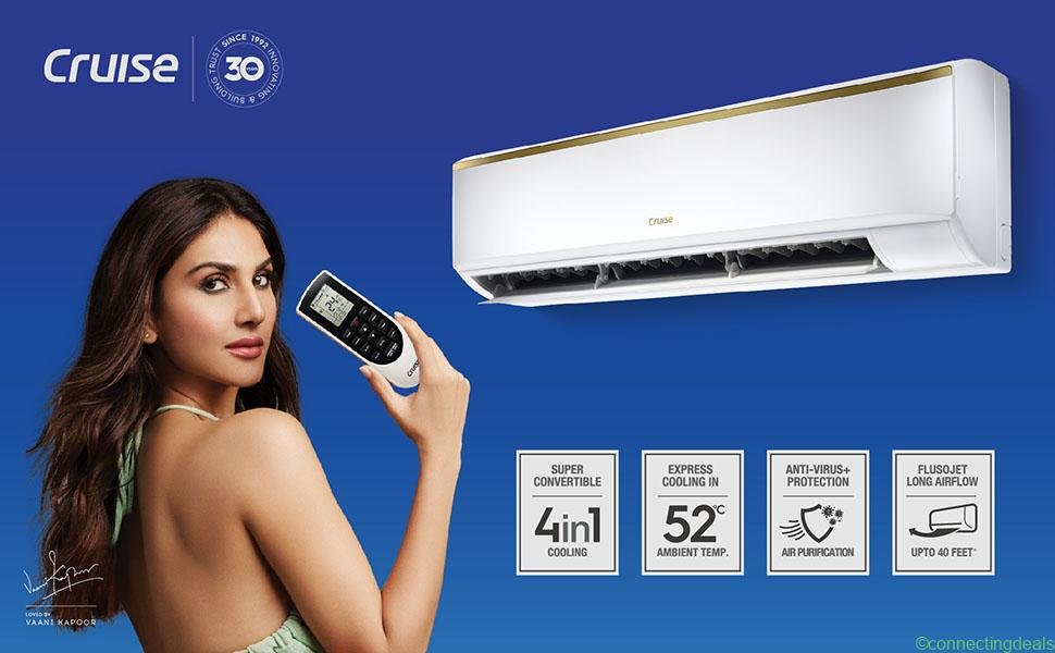Buy Cruise 1.5 Ton 3 Star Inverter Split AC
