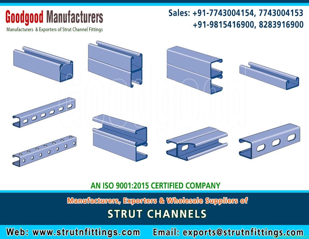Strut Support Systems, Channel Bractery & Fittings