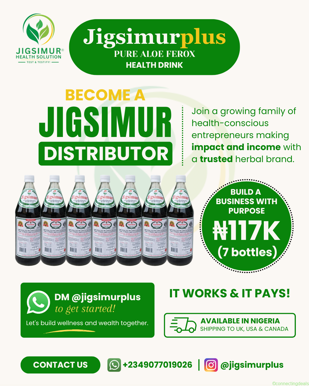 Jigsimur Health Drink
